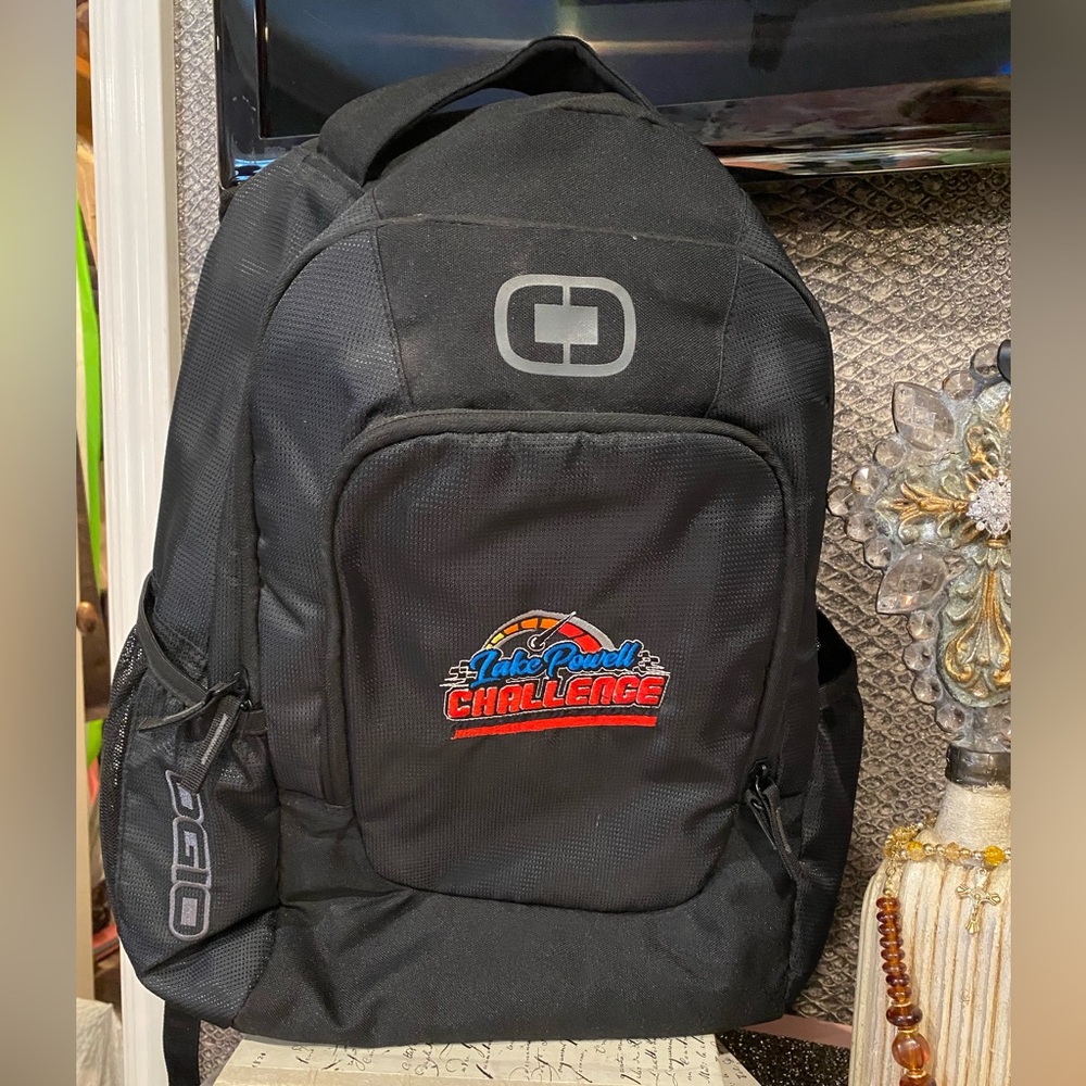 OGIO Black Backpack with Embroidered Logo